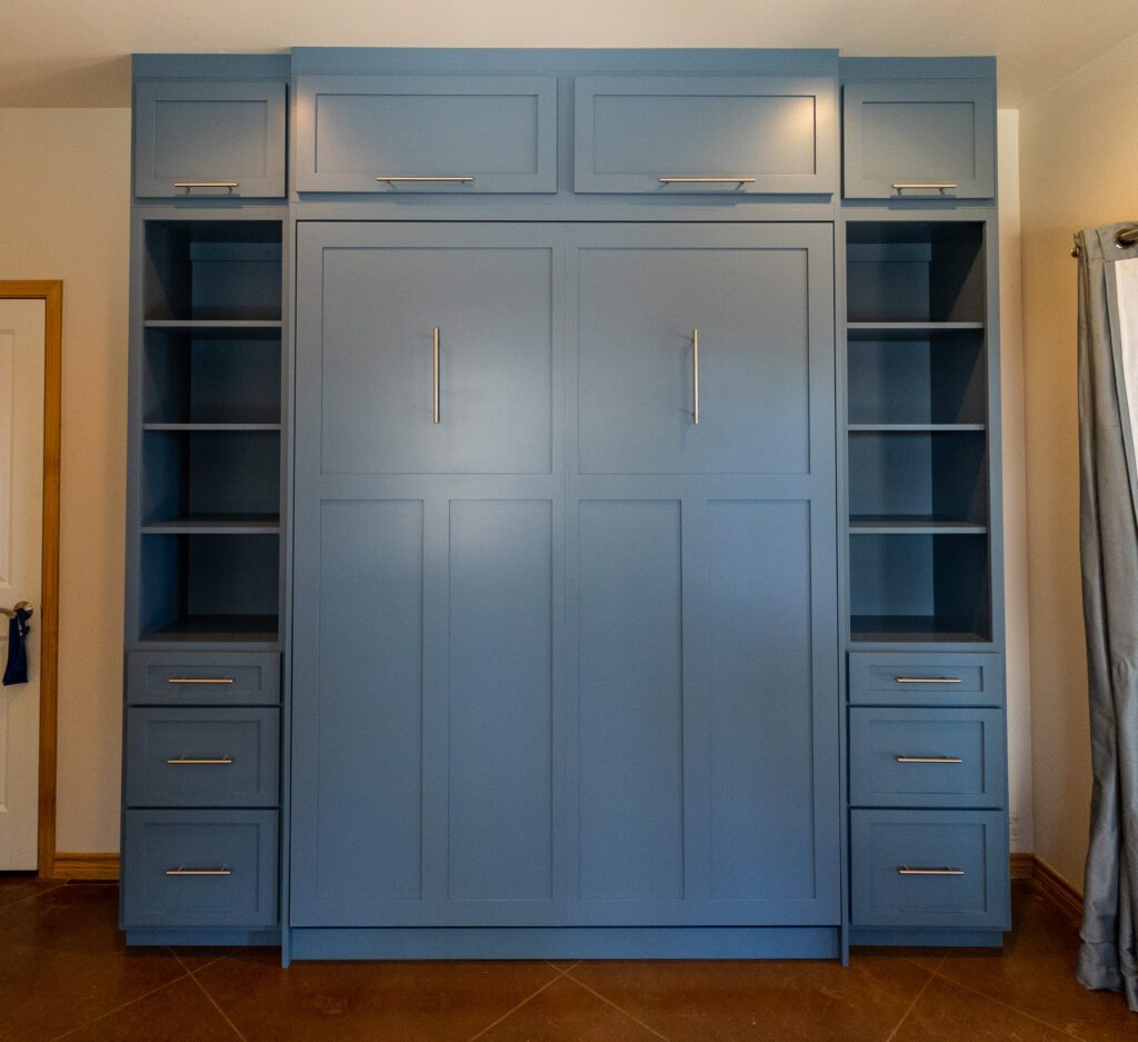 Queen Murphy Bed with Upper and Interior Lighting Madewell