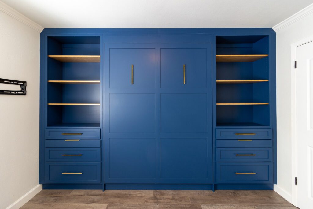 Murphy bed queen wall horizontal